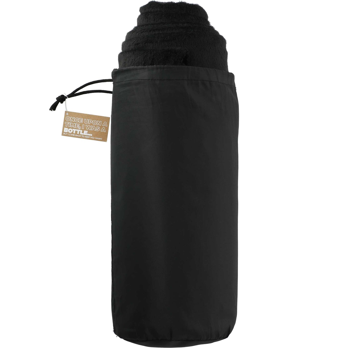 100% Recycled PET fleece blanket with RPET pouch