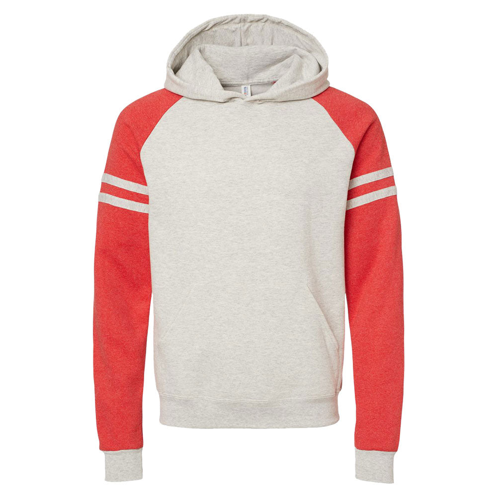 JERZEES - Nublend® Varsity Colorblocked Raglan Hooded Sweatshirt