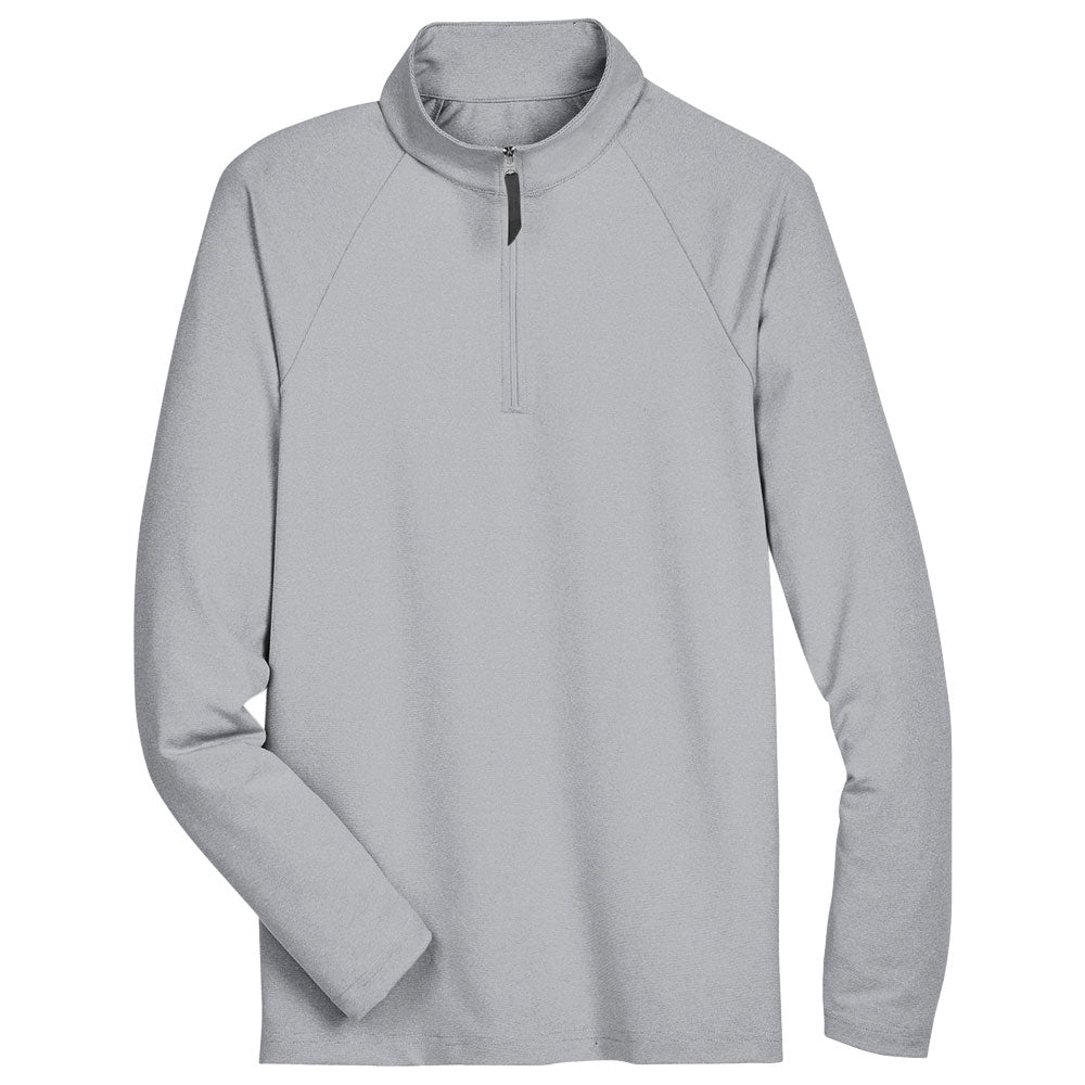 Devon & Jones CrownLux Performance™ Men's Clubhouse Micro-Stripe Quarter-Zip