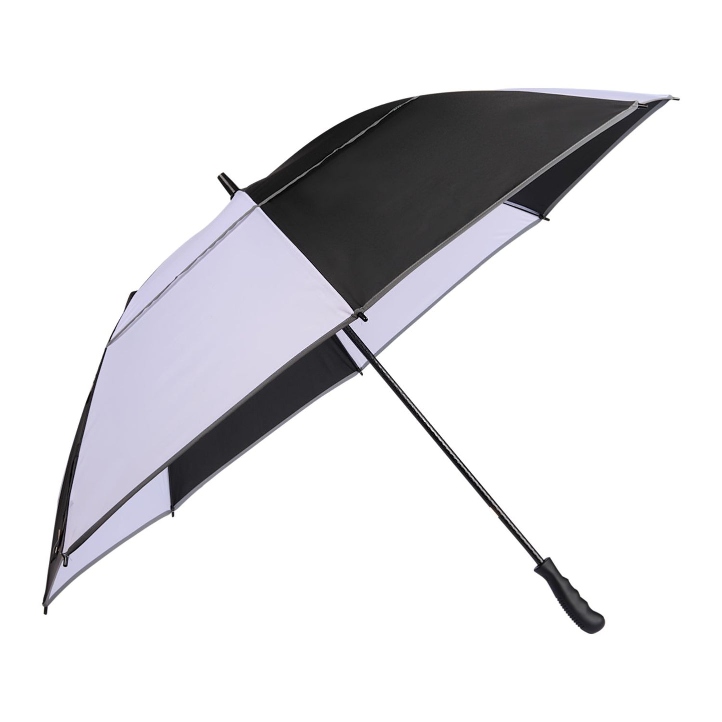 62" RPET Golf Umbrella with Reflective Trim