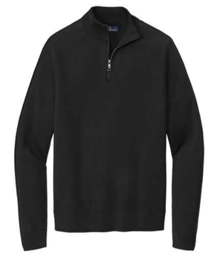 Brooks Brothers® Cotton Stretch 1/4-Zip Sweater