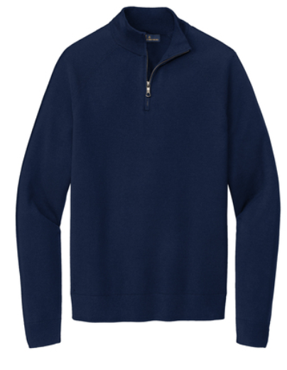 Brooks Brothers® Cotton Stretch 1/4-Zip Sweater