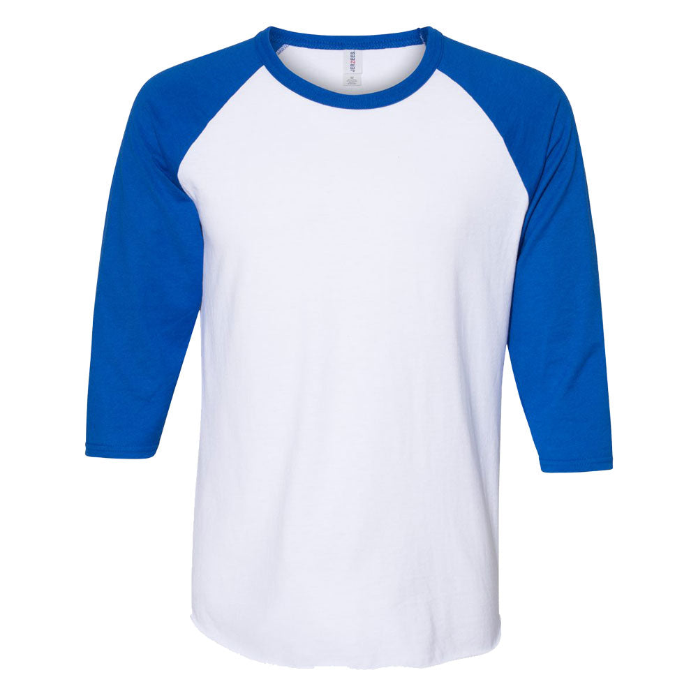JERZEES - Premium Blend Ringspun  Raglan Baseball T-Shirt