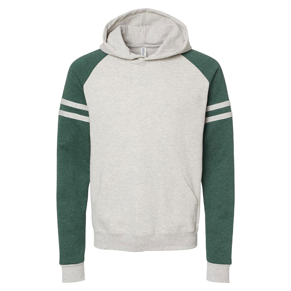 JERZEES - Nublend® Varsity Colorblocked Raglan Hooded Sweatshirt