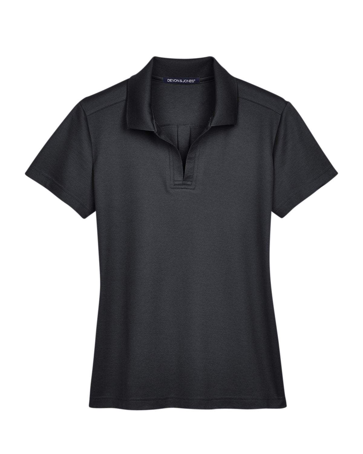 Devon & Jones CrownLux Performance™ Ladies' Plaited Polo